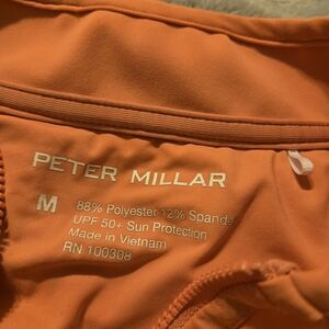 Peter Millar Women's Orange UPF 50+ Swim Top